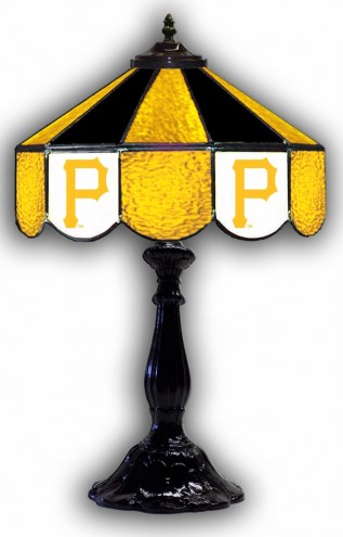 Pittsburgh Pirates 21&quot; Glass Table Lamp