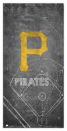 Pittsburgh Pirates 6" x 12" Chalk Playbook Sign