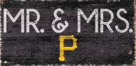 Pittsburgh Pirates 6" x 12" Mr. & Mrs. Sign