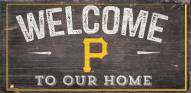 Pittsburgh Pirates 6" x 12" Welcome Sign