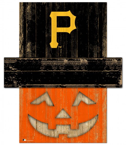 Pittsburgh Pirates 6&quot; x 5&quot; Pumpkin Head