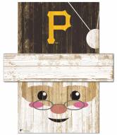Pittsburgh Pirates 6" x 5" Santa Head