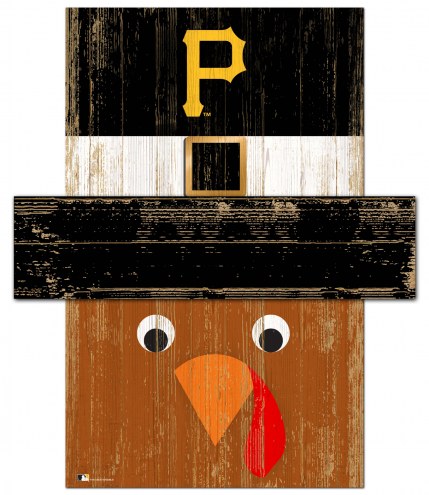 Pittsburgh Pirates 6&quot; x 5&quot; Turkey Head