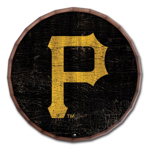 Pittsburgh Pirates Cracked Color 16&quot; Barrel Top