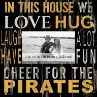 Pittsburgh Pirates In This House 10" x 10" Picture Frame