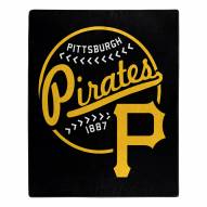 Pittsburgh Pirates Moonshot Raschel Throw Blanket