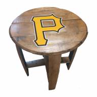 Pittsburgh Pirates Oak Barrel Table