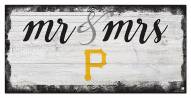 Pittsburgh Pirates Script Mr. & Mrs. Sign