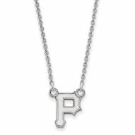 Pittsburgh Pirates Sterling Silver Small Pendant Necklace