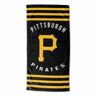 Pittsburgh Pirates Stripes Beach Towel