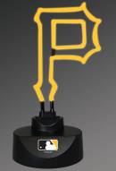 Pittsburgh Pirates Team Logo Neon Lamp