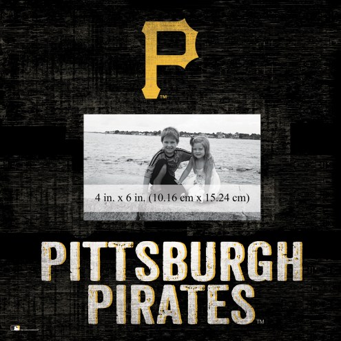 Pittsburgh Pirates Team Name 10&quot; x 10&quot; Picture Frame