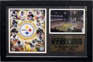 Pittsburgh Steelers 12" x 18" Legends Photo Stat Frame
