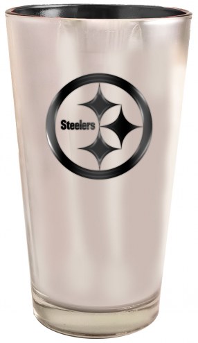 Pittsburgh Steelers 16 oz. Electroplated Pint Glass