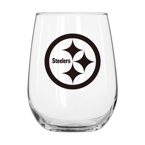 Pittsburgh Steelers 16 oz. Gameday Curved Beverage Glass