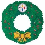 Pittsburgh Steelers 16" Team Wreath Sign