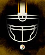 Pittsburgh Steelers 16" x 20" Ghost Helmet Canvas Print