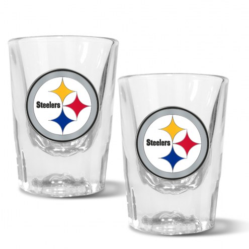 Pittsburgh Steelers 2 oz. Prism Shot Glass Set