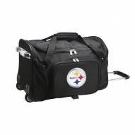 Pittsburgh Steelers 22" Rolling Duffle Bag