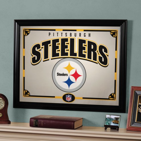Pittsburgh Steelers 23&quot; x 18&quot; Mirror