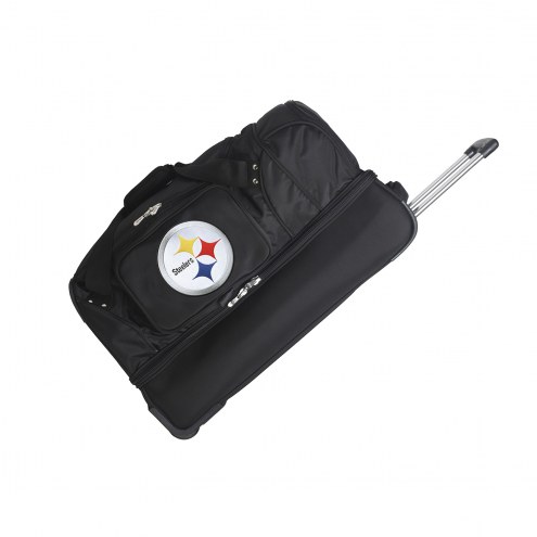 Pittsburgh Steelers 27&quot; Drop Bottom Wheeled Duffle Bag