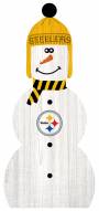 Pittsburgh Steelers 31" Snowman Leaner
