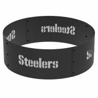 Pittsburgh Steelers 36" Round Steel Fire Ring