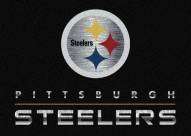 Pittsburgh Steelers 6' x 8' NFL Chrome Area Rug