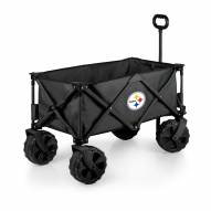 Pittsburgh Steelers Adventure Wagon with All-Terrain Wheels