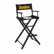 Pittsburgh Steelers Bar Height Director's Chair
