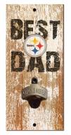 Pittsburgh Steelers Best Dad Bottle Opener