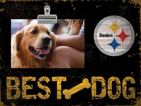 Pittsburgh Steelers Best Dog Clip Frame