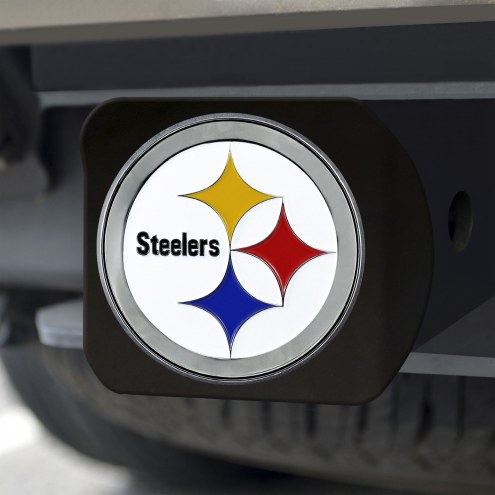 Pittsburgh Steelers Black Color Hitch Cover