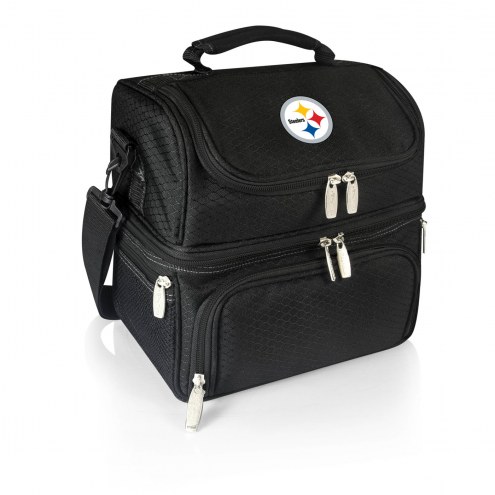 Pittsburgh Steelers Black Pranzo Insulated Lunch Box