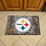 Pittsburgh Steelers Camo Scraper Door Mat