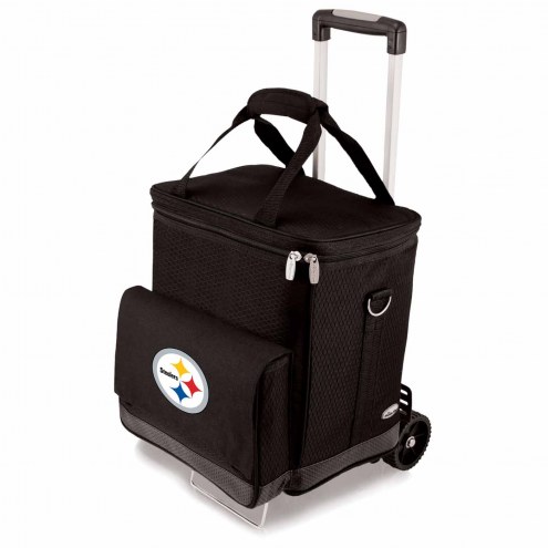Pittsburgh Steelers Cellar Cooler with Trolley