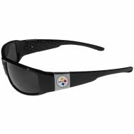 Pittsburgh Steelers Chrome Wrap Sunglasses