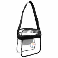 Pittsburgh Steelers Clear Crossbody Carry-All Bag