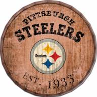 Pittsburgh Steelers Established Date 24" Barrel Top