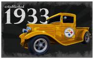 Pittsburgh Steelers Established Truck 11" x 19" Sign