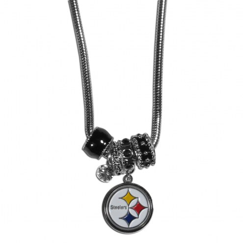 Pittsburgh Steelers Euro Bead Necklace
