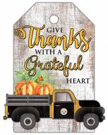 Pittsburgh Steelers Gift Tag and Truck 11" x 19" Sign
