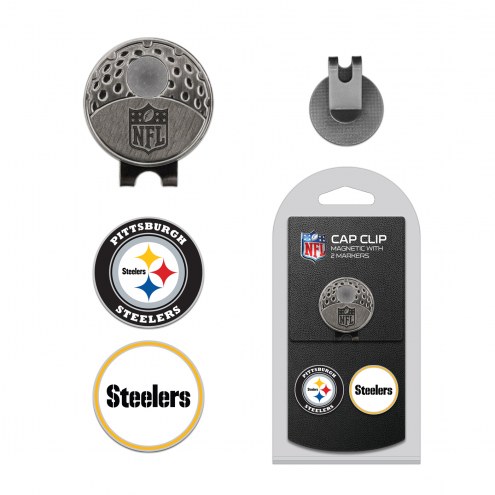 Pittsburgh Steelers Hat Clip & Marker Set