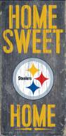 Pittsburgh Steelers Home Sweet Home Wood Sign