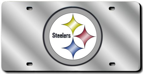 Pittsburgh Steelers Laser Cut License Plate