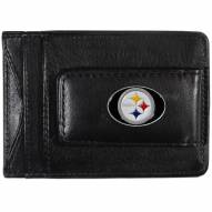 Pittsburgh Steelers Leather Cash & Cardholder