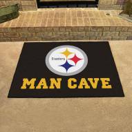 Pittsburgh Steelers Man Cave All-Star Rug