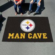 Pittsburgh Steelers Man Cave Ulti-Mat Rug