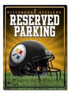 Pittsburgh Steelers Metal Parking Sign