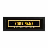 Pittsburgh Steelers Name Plate Custom Print